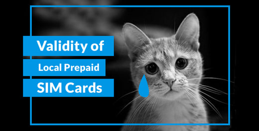 Validity of Prepaid Local SIM Cards